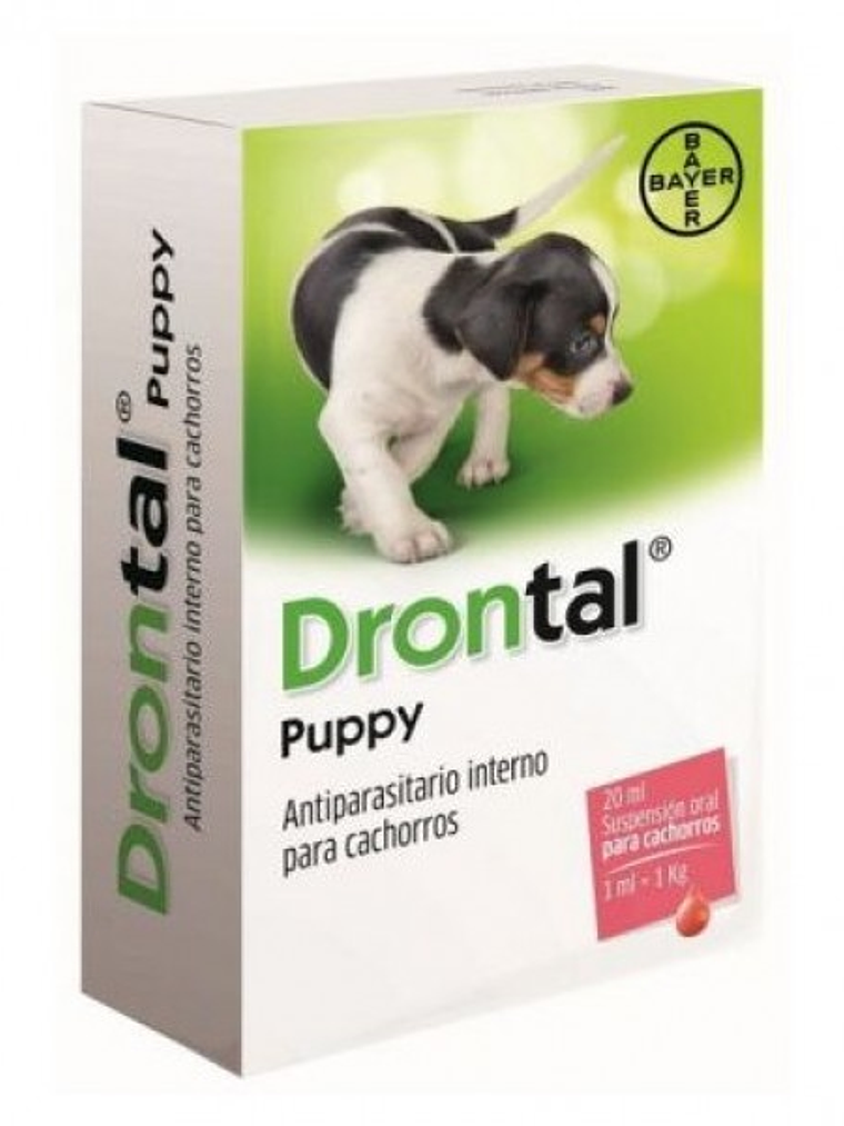 Antiparasitario Interno Drontal Puppy Suspención 20ml 1