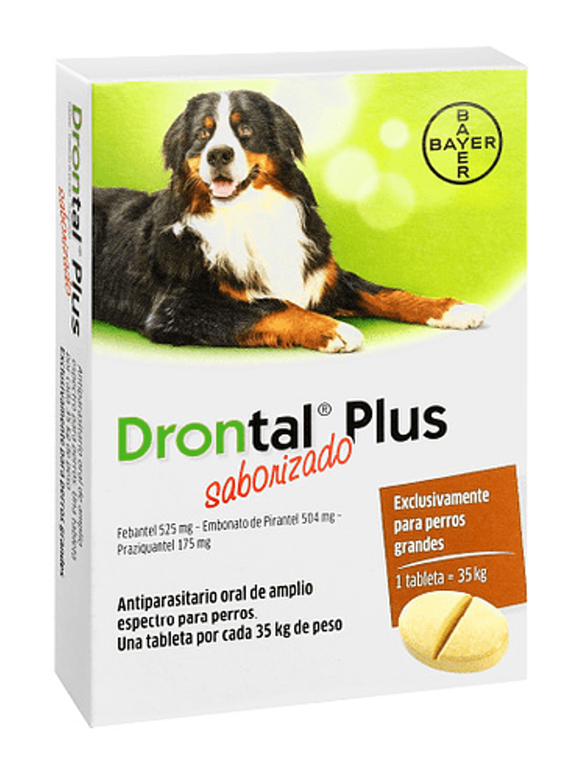 Antiparasitario Interno Drontal Plus Raza Grande 1 Tableta 1