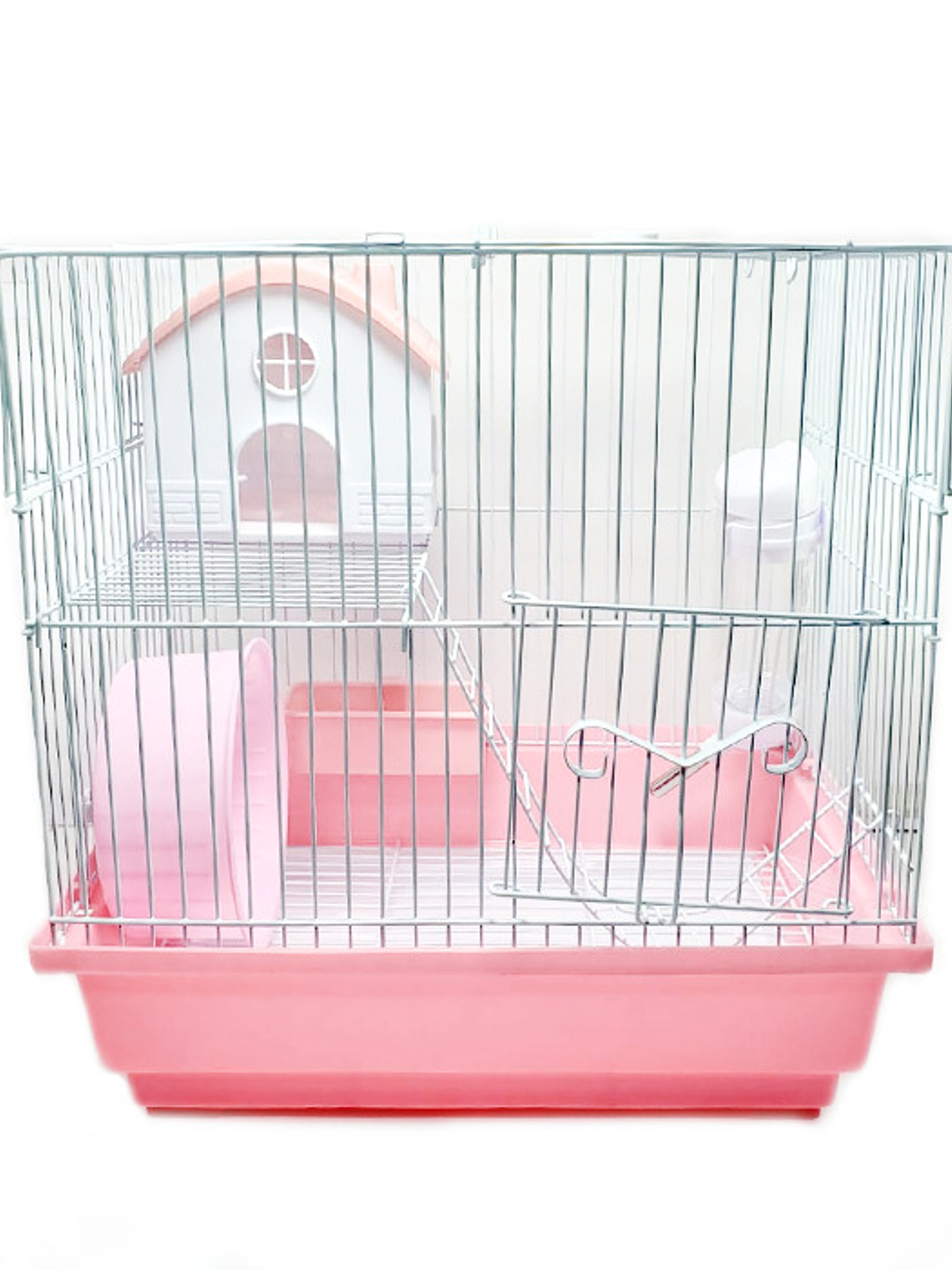 Jaula Hamster 2 pisos con escalera 1