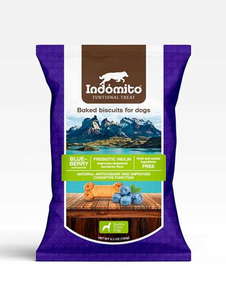 Indomito Galletas Arandanos 180Grs 1