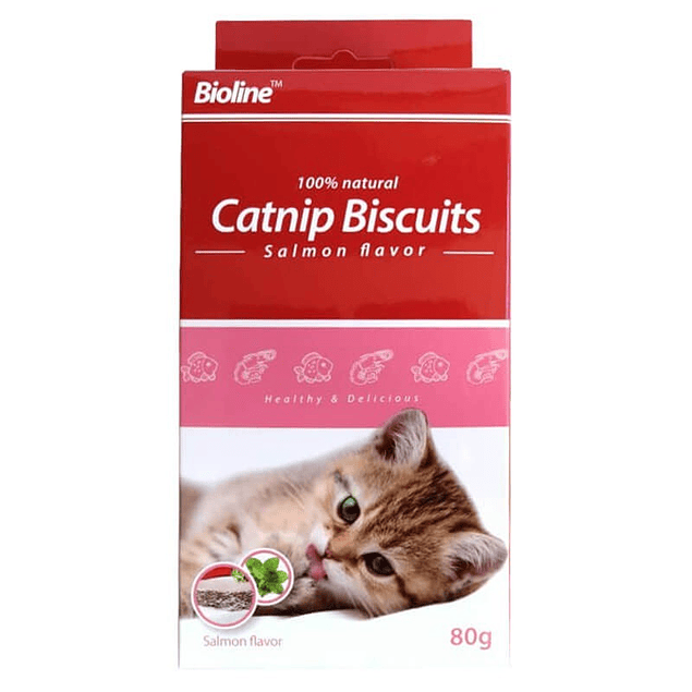 Bioline Catnip Biscuits 80gr