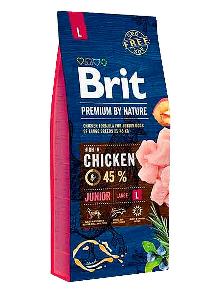 Brit Premium By Nature Junior Large 15kg 1