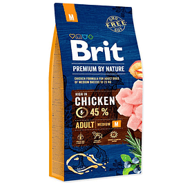 Brit Premium By Nature Adulto Medium 15kg