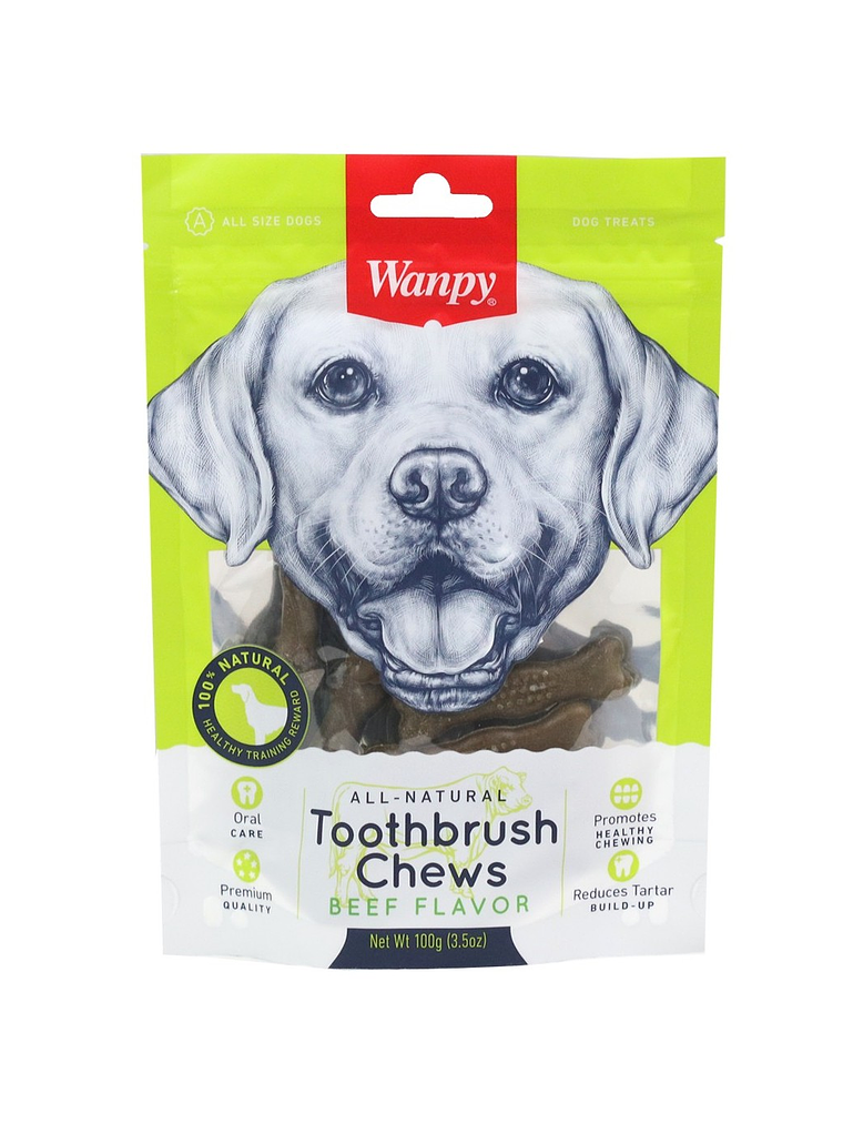 Wanpy Toothbrush Chews Beef 1