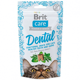 Brit Care cat snack dental functional 50g
