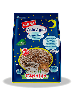Viruta Vegetal Canaima Dormilon 1,5kg