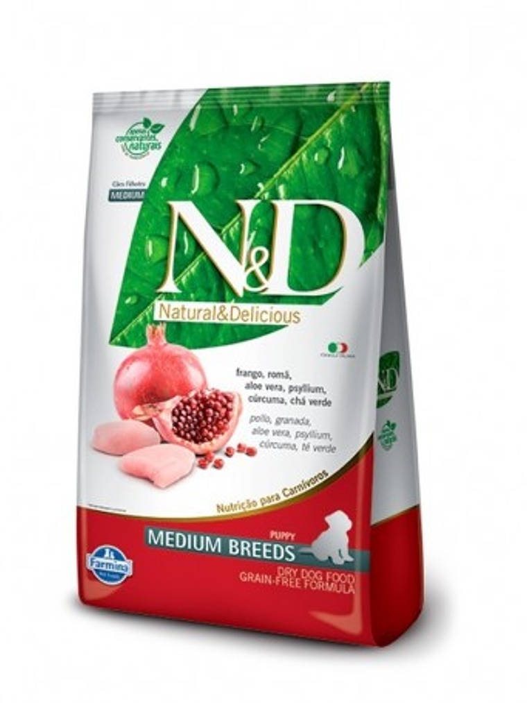 N&D Prime Perro Puppy Medium 2,5kg 1