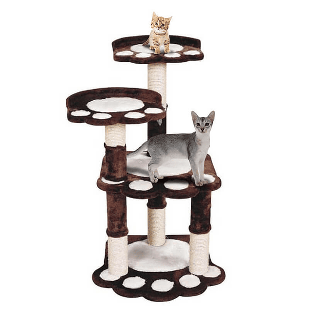 Rascador Torre de Patitas para Gatos