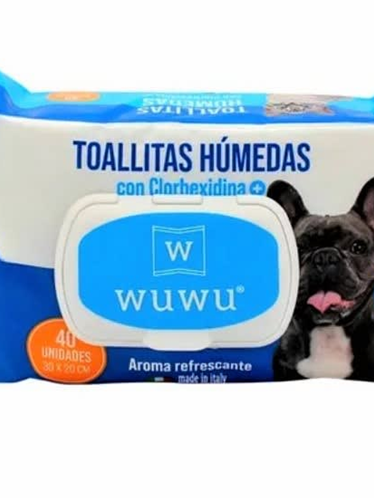 WUWU Toallitas Húmedas con Clorhexidina 1