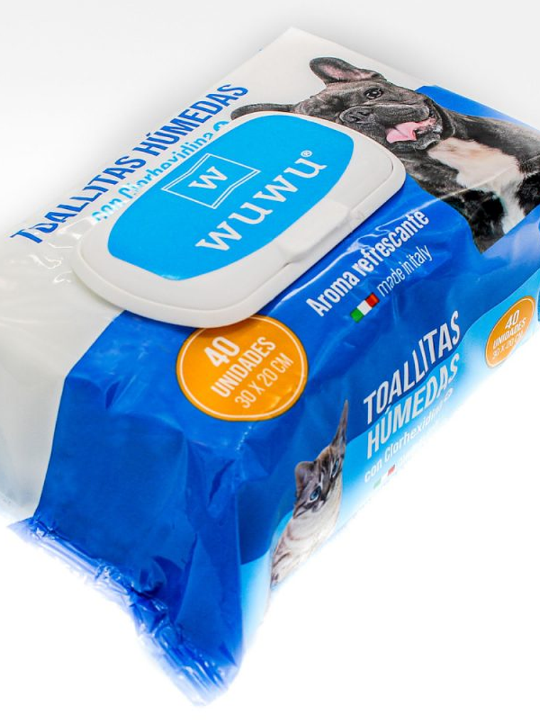 WUWU Toallitas Húmedas con Clorhexidina 2