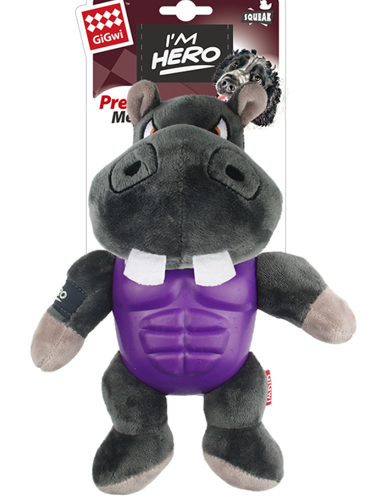 Gigwi Peluche I'm Hero (Hipopótamo)  1