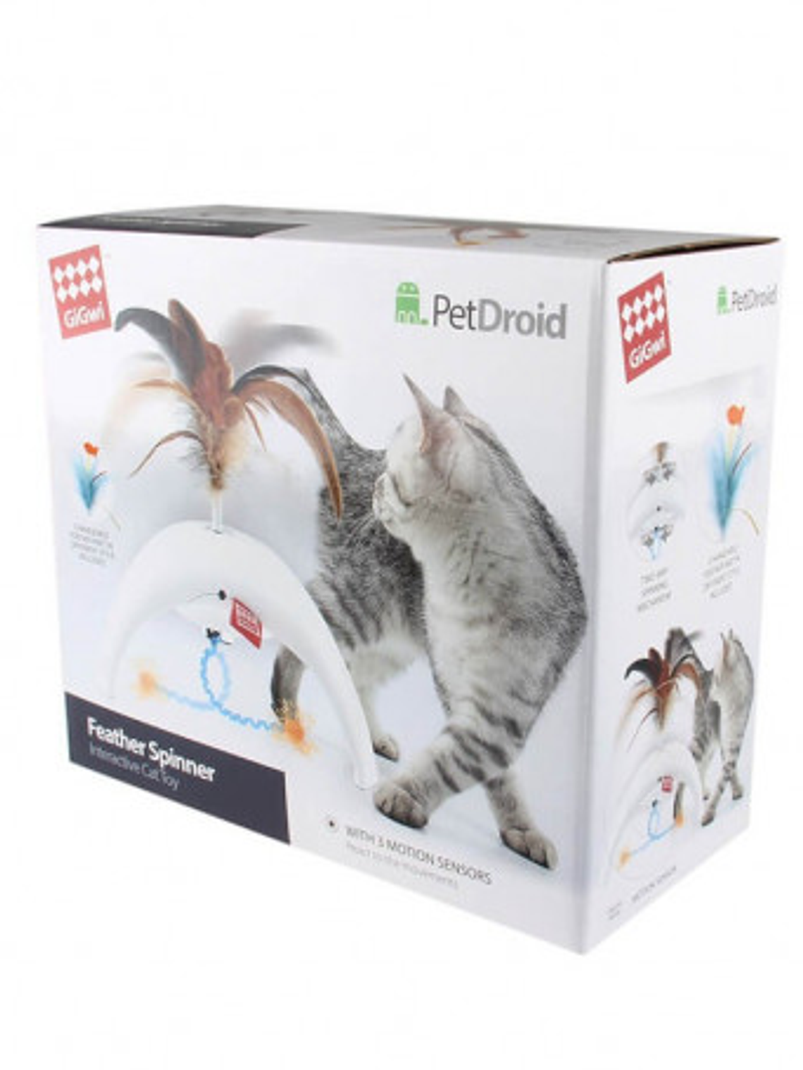 Gigwi Juguete Interactivo Feather Spinner 1