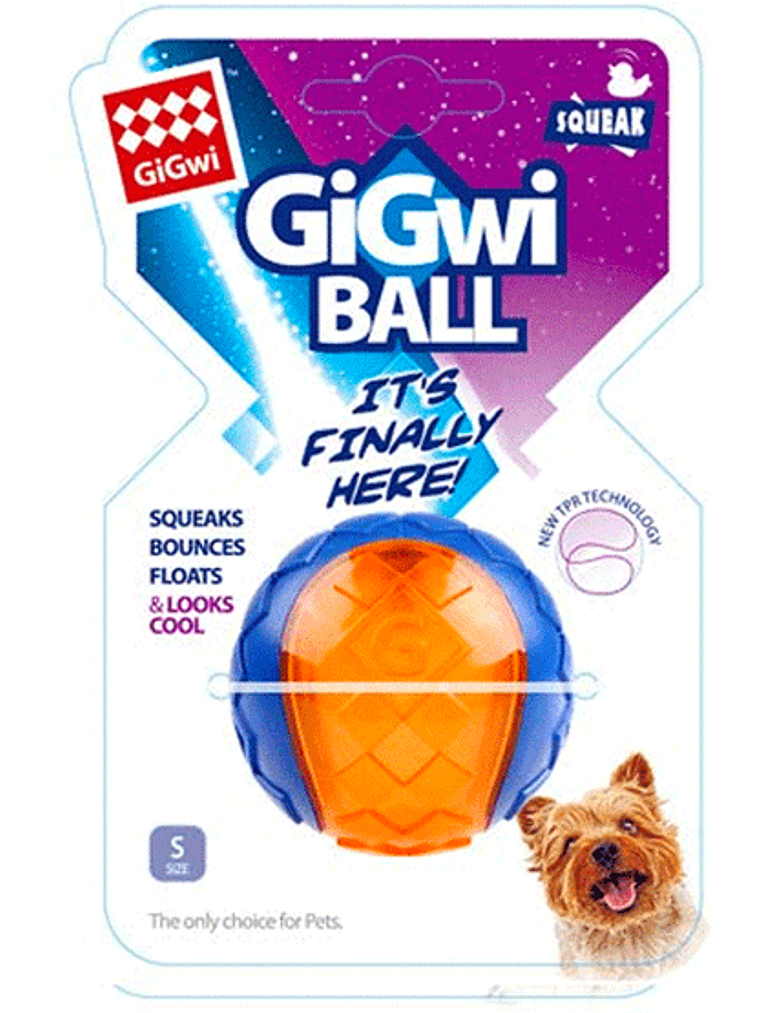 Gigwi Ball Squeaker Pequeña 1