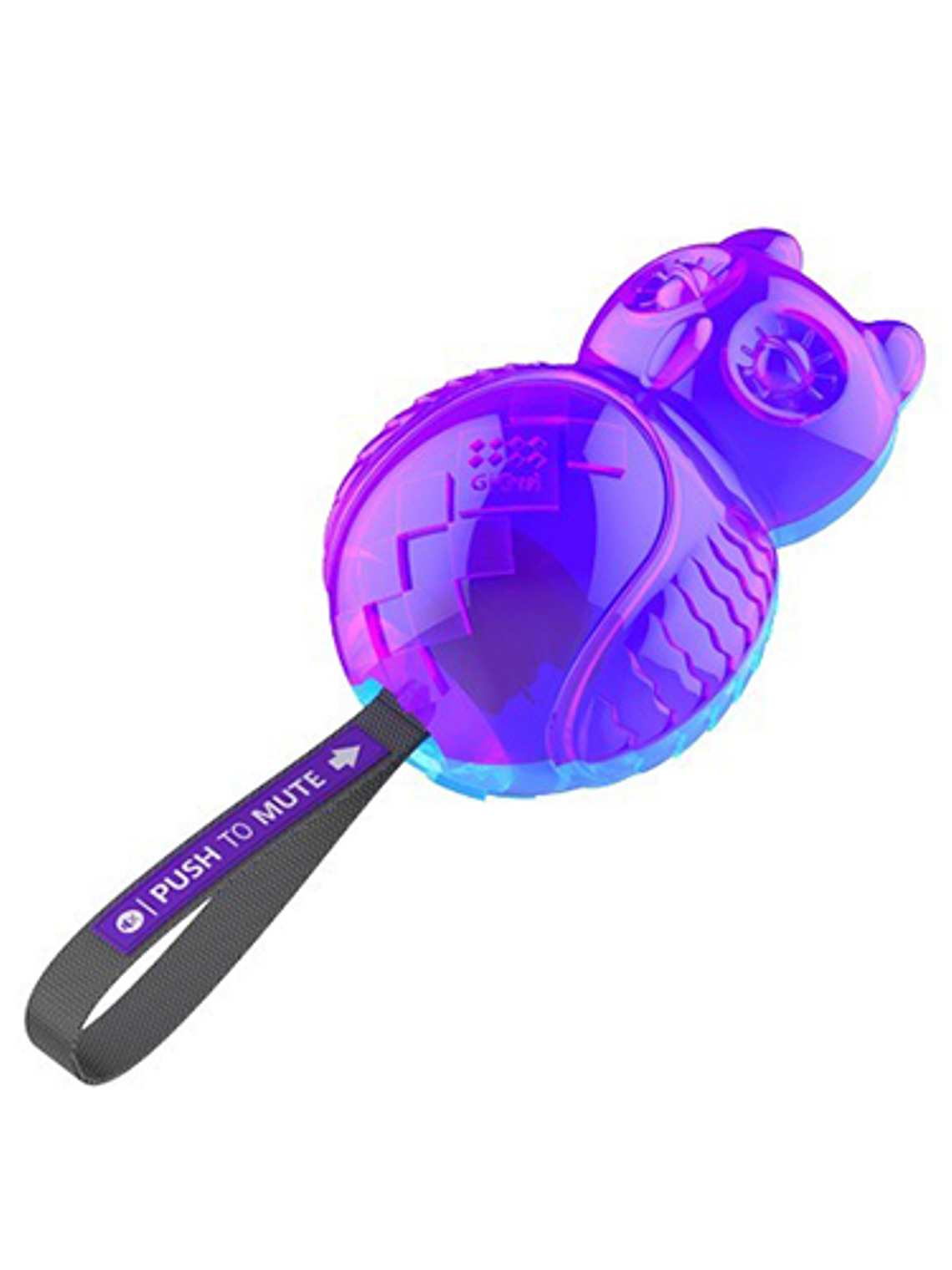 Gigwi Juguete Push To Mute (Búho) 2