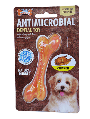 Antimicrobial Hueso Sabor a Pollo Grande 