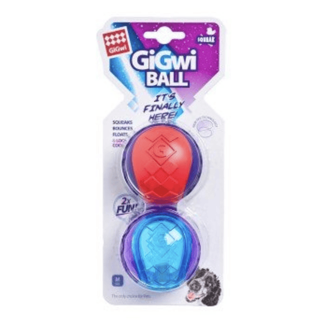 Gigwi Ball Squeaker Mediana 2 Piezas