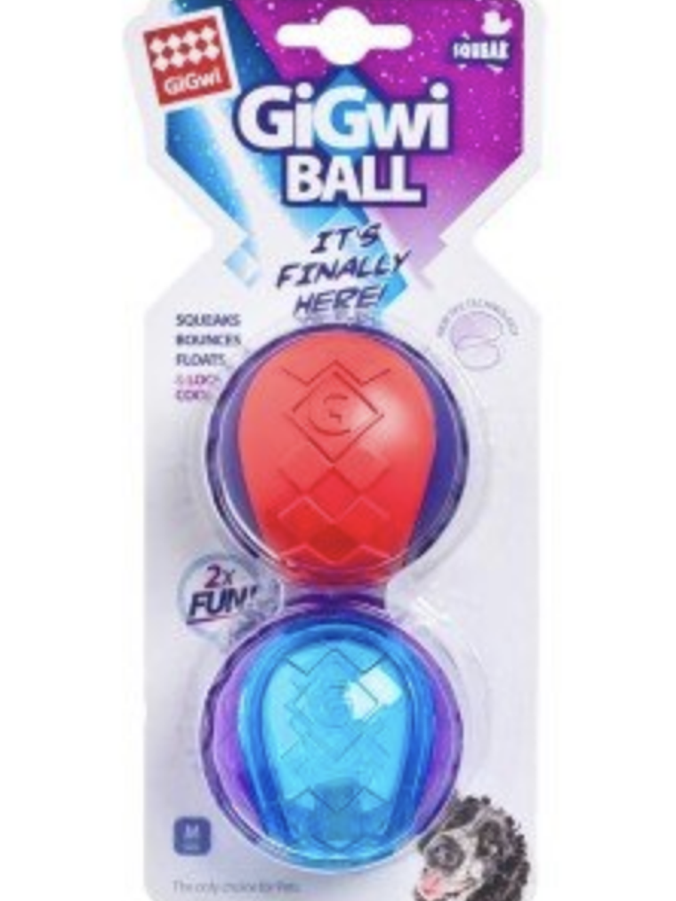 Gigwi Ball Squeaker Mediana 2 Piezas 1