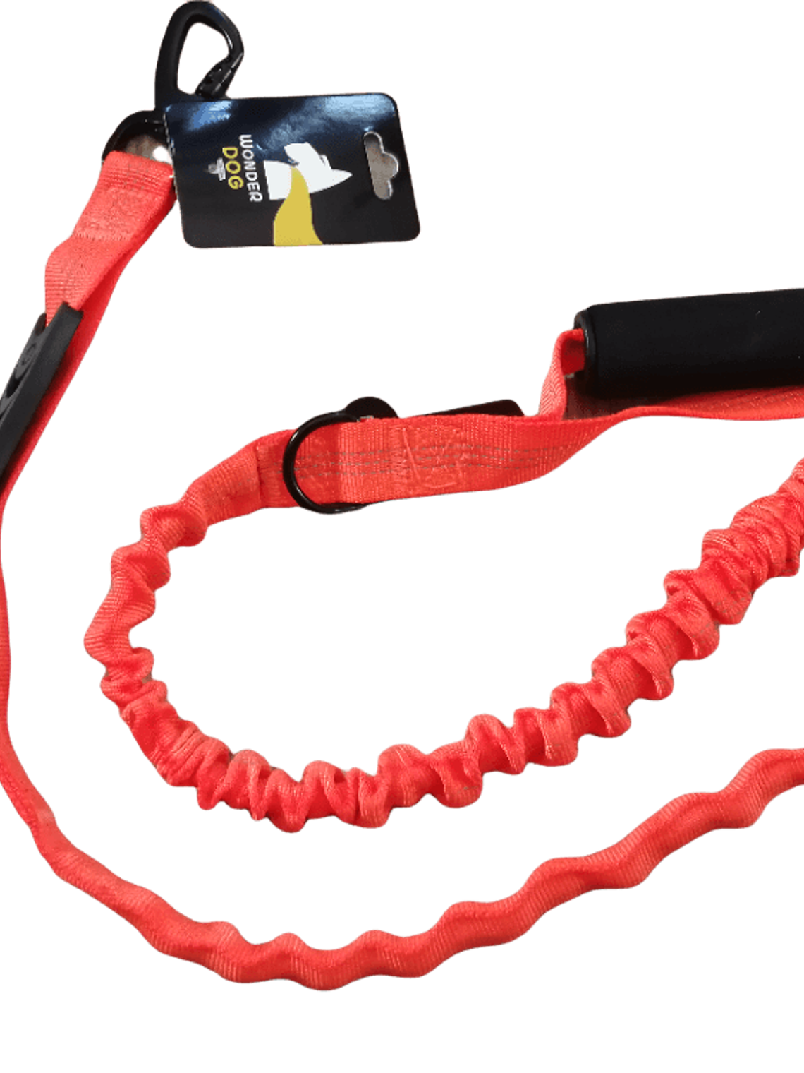 Traílla multiusos para perros,  doble mango + reflectante + anti tirones + cinturón de seguridad (WD904) 3