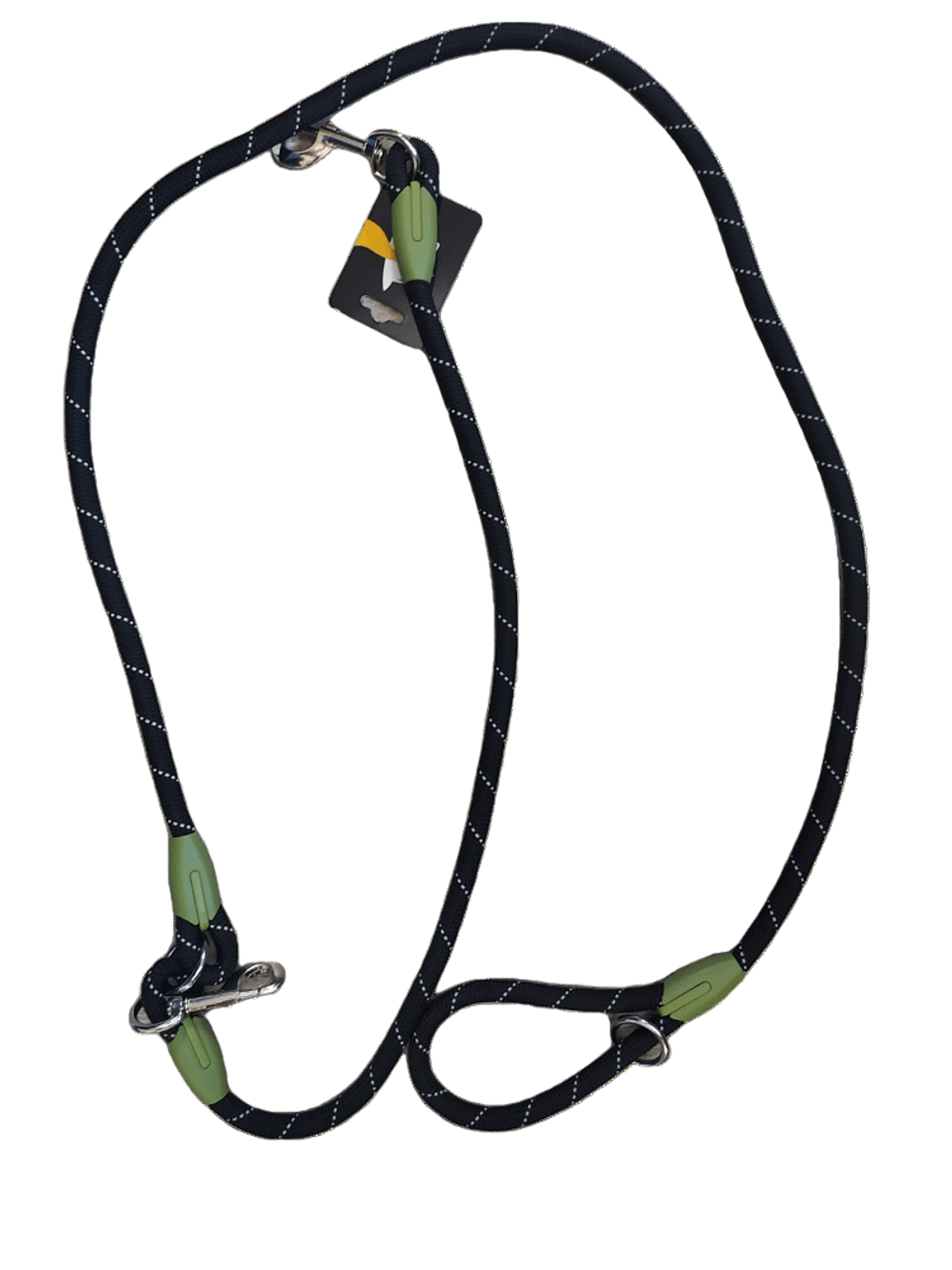 Traílla manos libres (1.2 cm x 120cm largo total 220cm) (WD859) 1