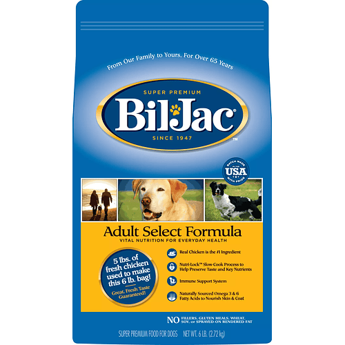 Bil Jac Adult Select Dog Food 2,7Kg