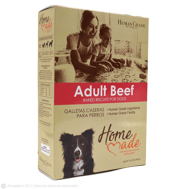 Galletas para Perro Horneadas Adult Beef