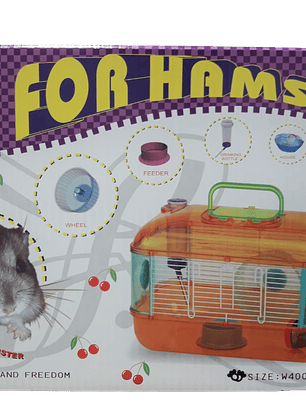 Jaula Acrilica para Hámsters 1 nivel