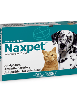 NaxPet Raza Pequeña 10 Comprimidos 