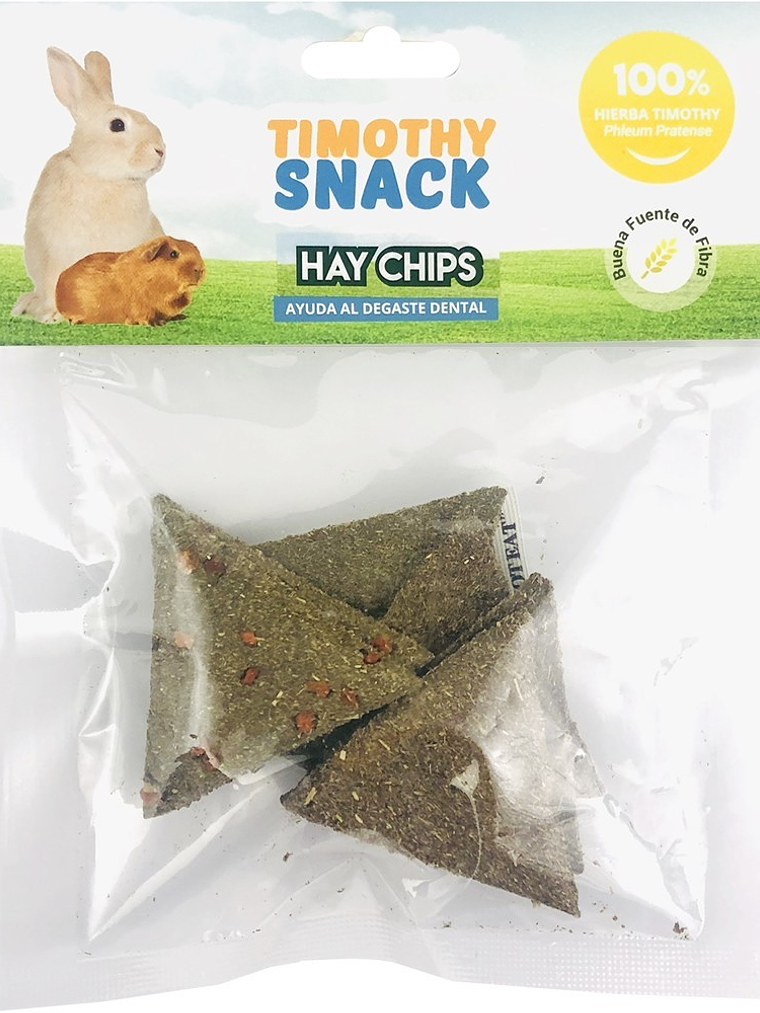 Snack chips con trocitos de zanahoria Timothy 1