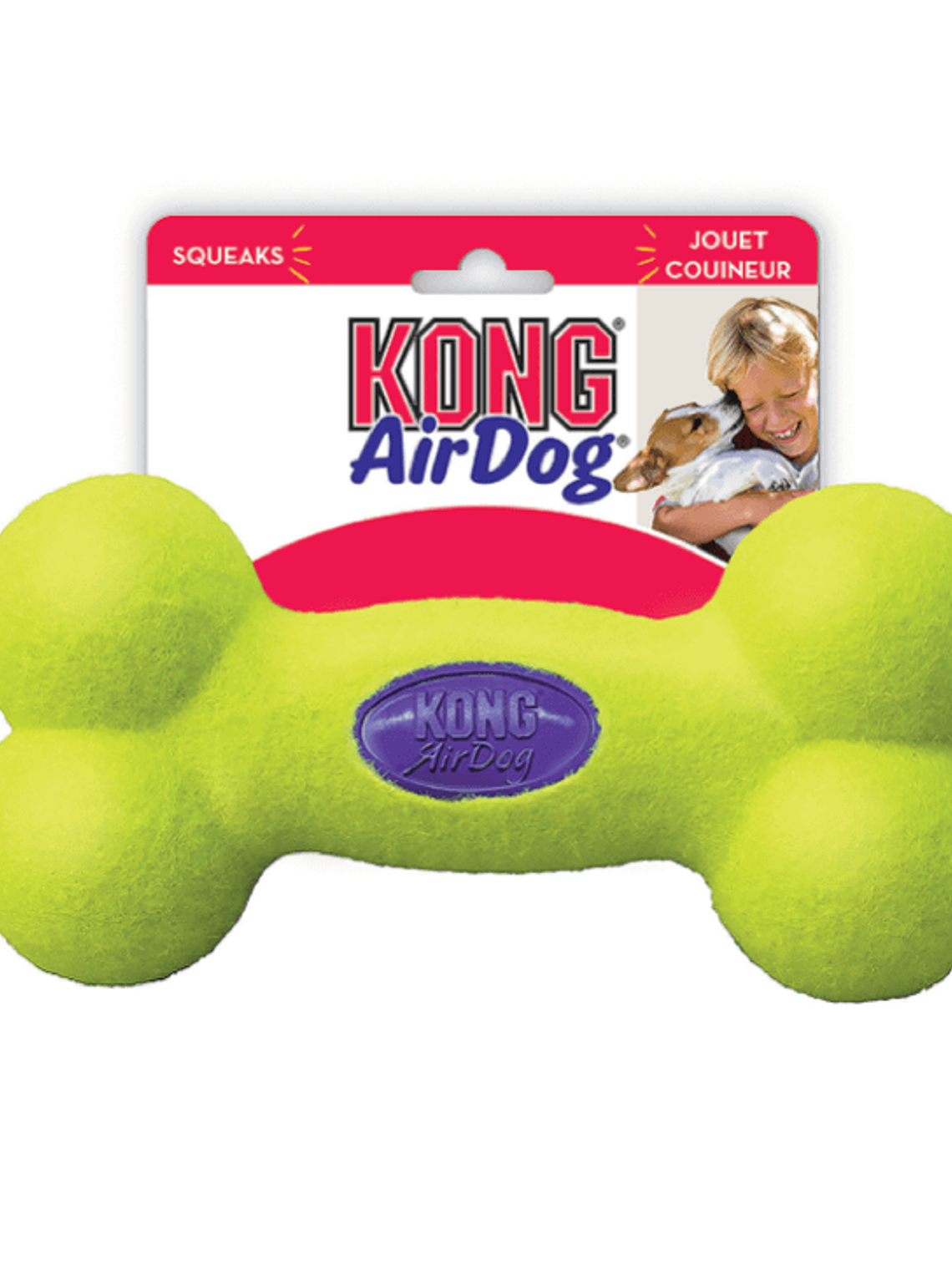 Kong AirDog SQUEAKER Bone S 1