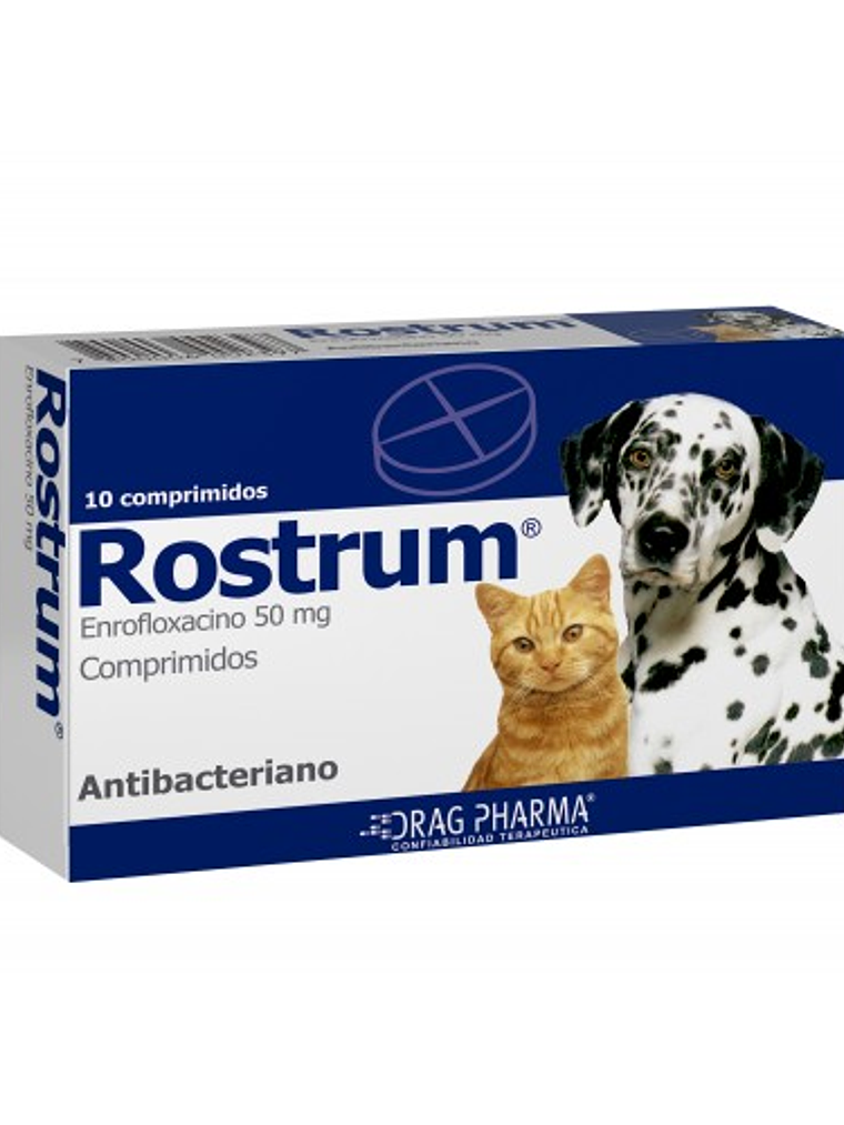 Rostrum Raza Pequeña 10 Comprimidos  1