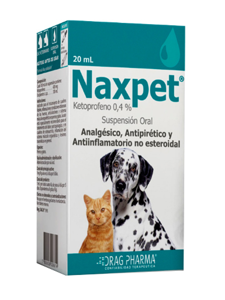 NaxPet Raza Pequeña Suspensión 20ml 1