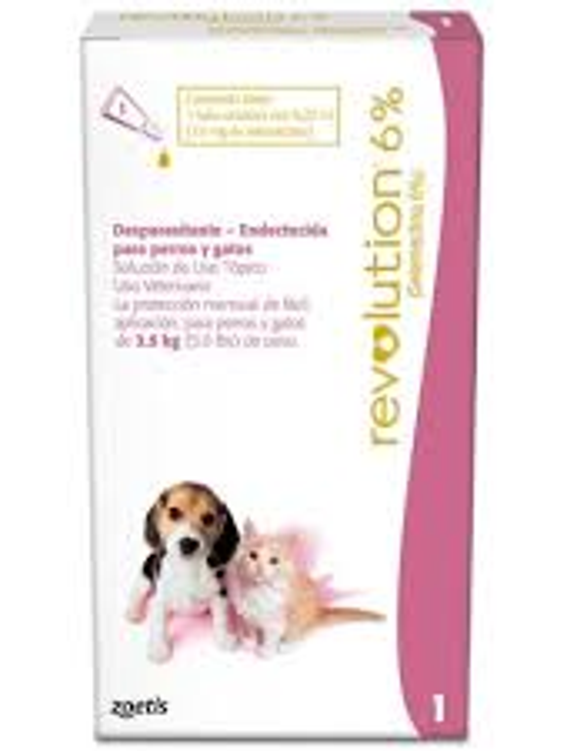 Revolution 6% para Perros y Gatos (Hasta 2.5kg) 1