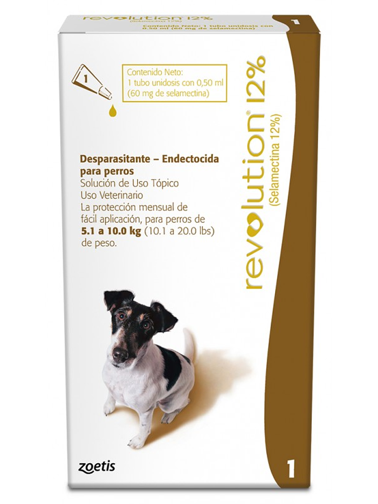 Revolution 12% para Perro (5.1 - 10kg) 1