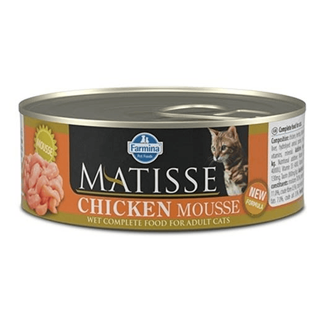 Matisse cat mousse chicken 85g
