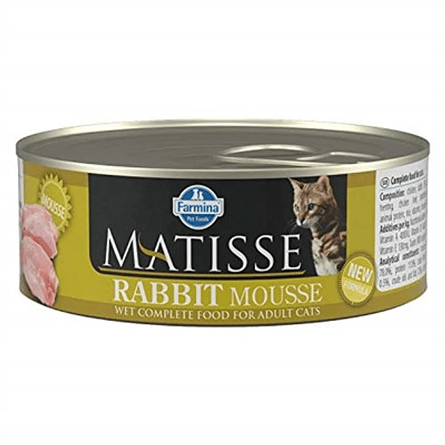 Matisse cat mousse rabbit 85g