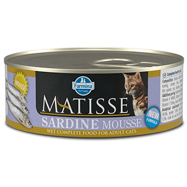 Matisse cat mousse sardine 85g