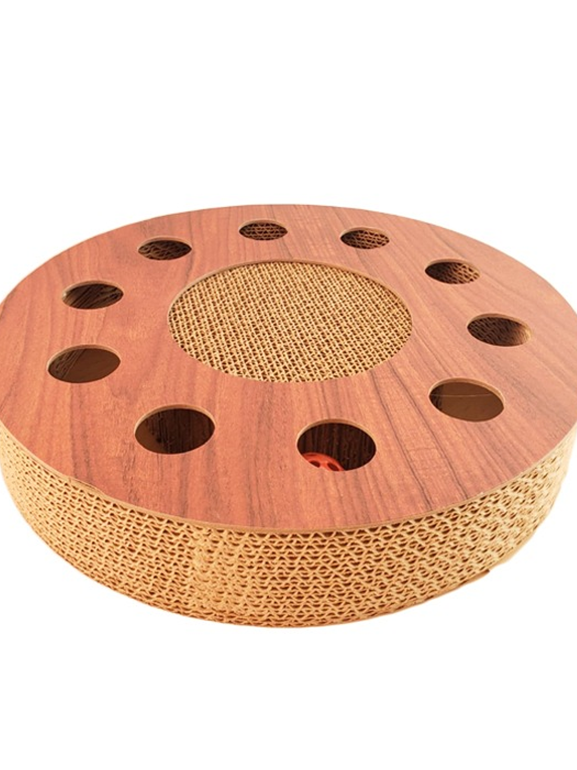 Rascador redondo interactivo con pelotas (33*33) 1