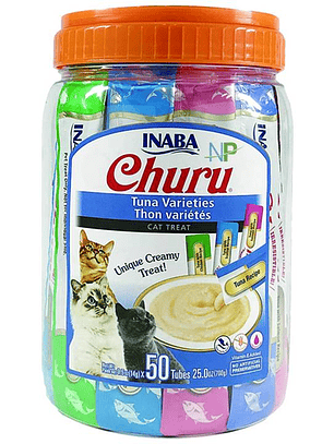 CHURU TUNA VARIETIES 14G X 50TUBES 700GR