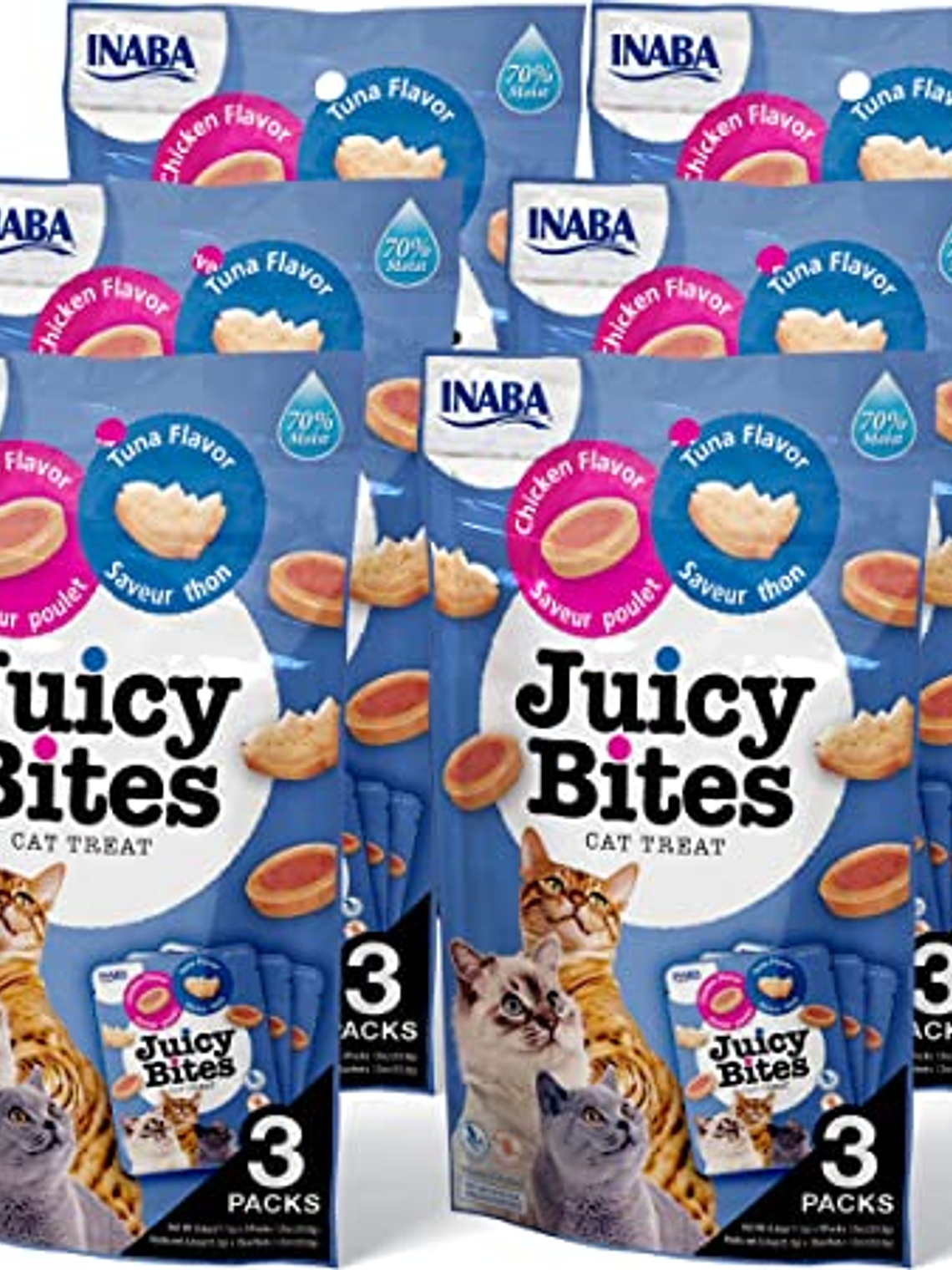 Churu Para Gato Juicy Bites Sabor a Pollo & Atún 2