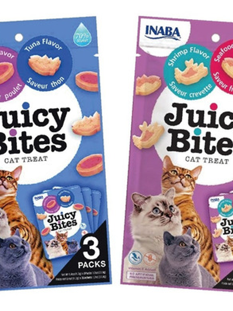 Churu Para Gato Juicy Bites Sabor a Pollo & Atún 3