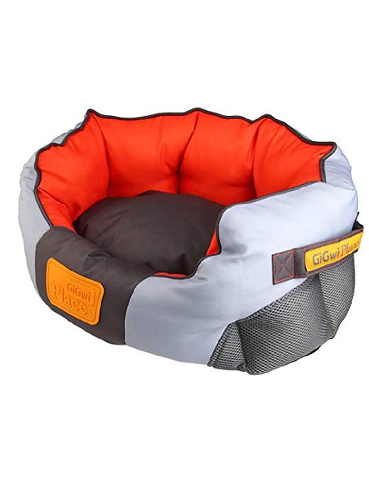 Gigwi Place Cama Talla M Color Naranja y Gris (Cod:8330) 2