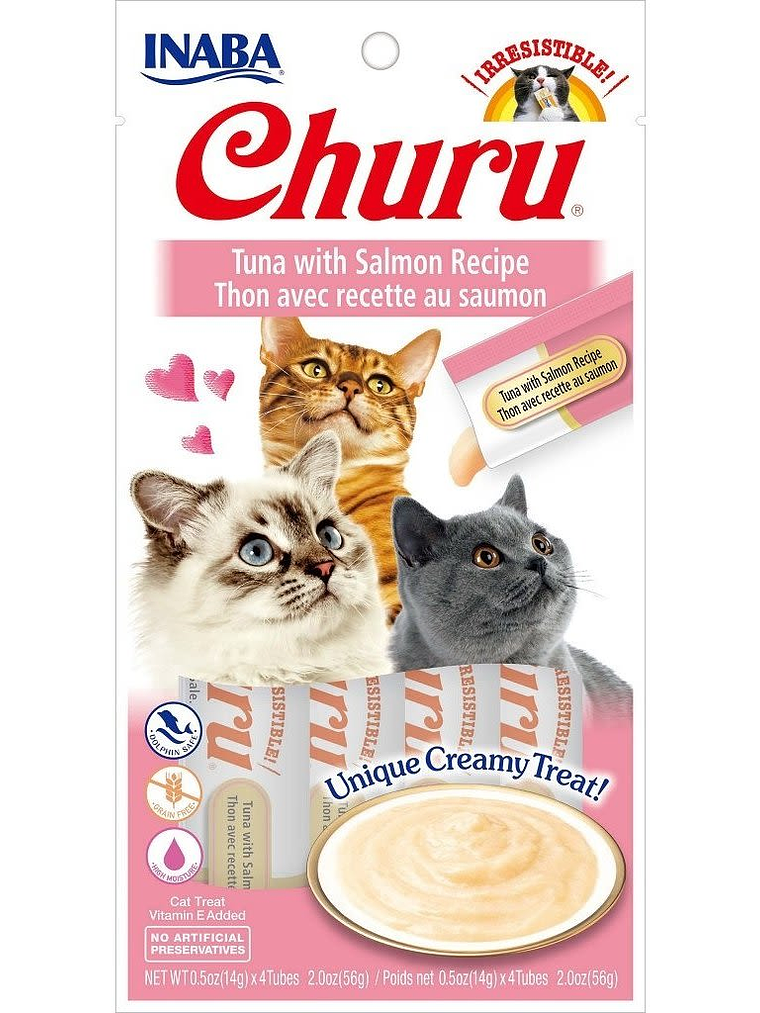 Churu Para Gato Sabor a Atún & Salmon 1