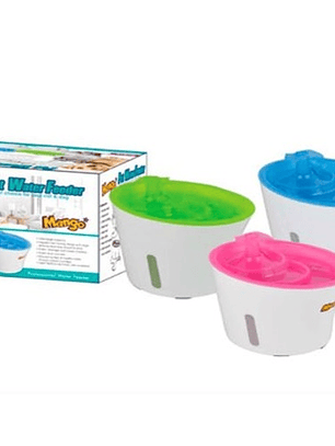 Fuente Espiral de Agua Mango para Perros y Gatos MF897	