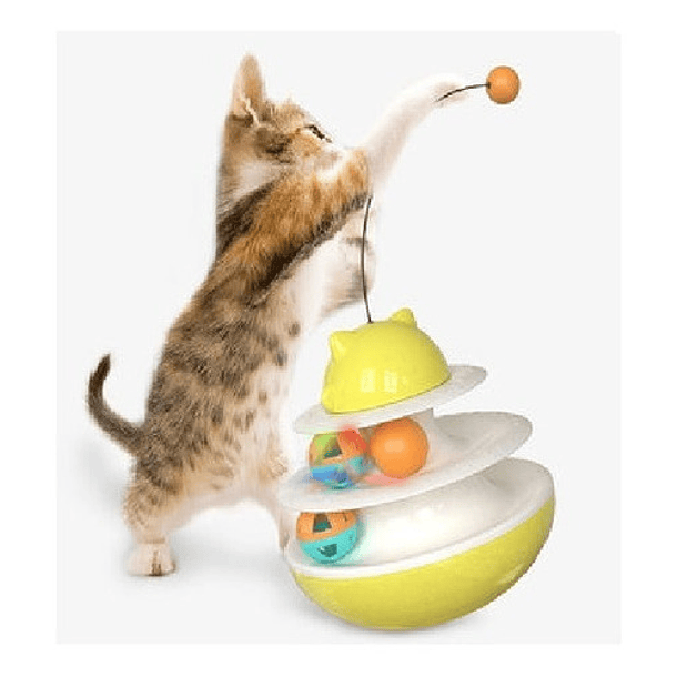 Juguete Gato, Cat Tumbler Toy. 1