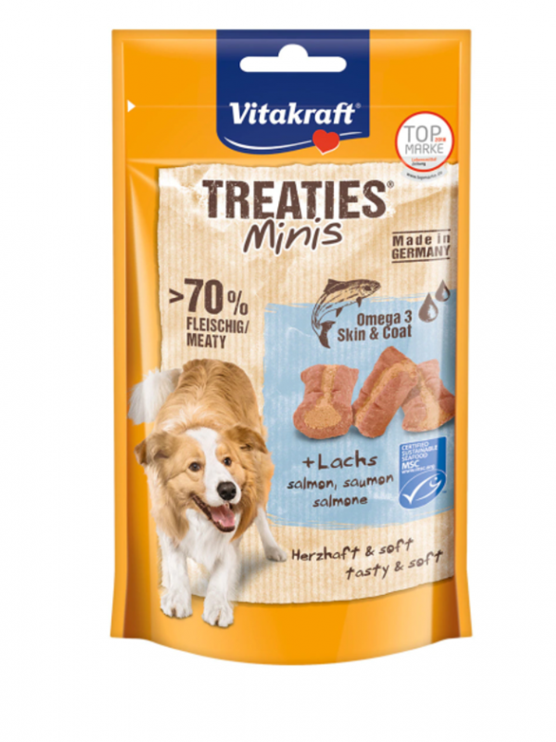 Vitakraft Treatis Mini Salmon 48gr 1