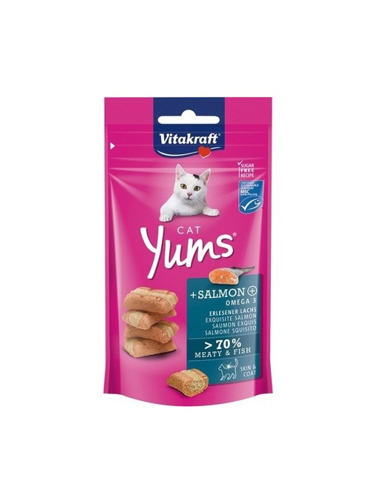 Vitakraft Yums cat salmon 40grs 1