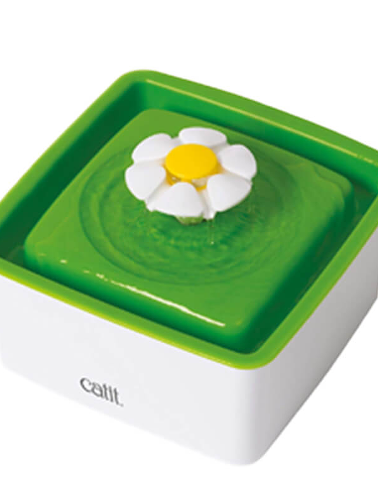 Catit Fuente Flower Mini Para Gatos De 1,5 Litros  1
