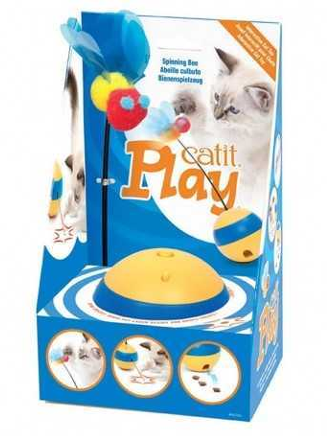 Catit Play Juguete Interactivo Spinning Bee 1