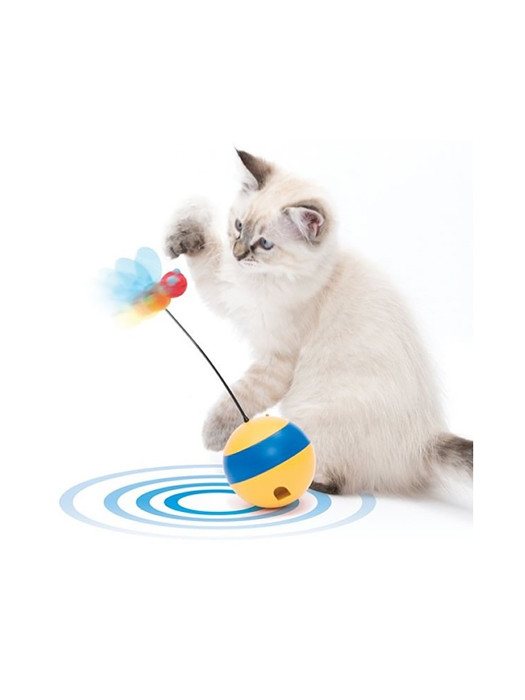 Catit Play Juguete Interactivo Spinning Bee 4