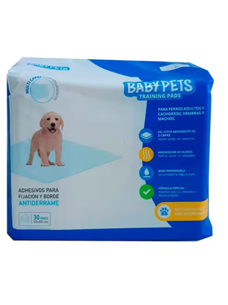 Sabanillas BabyPets 30pads 60x60 cm 1